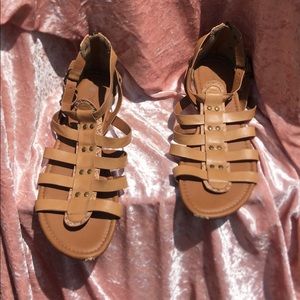 Brown Gladiator sandals